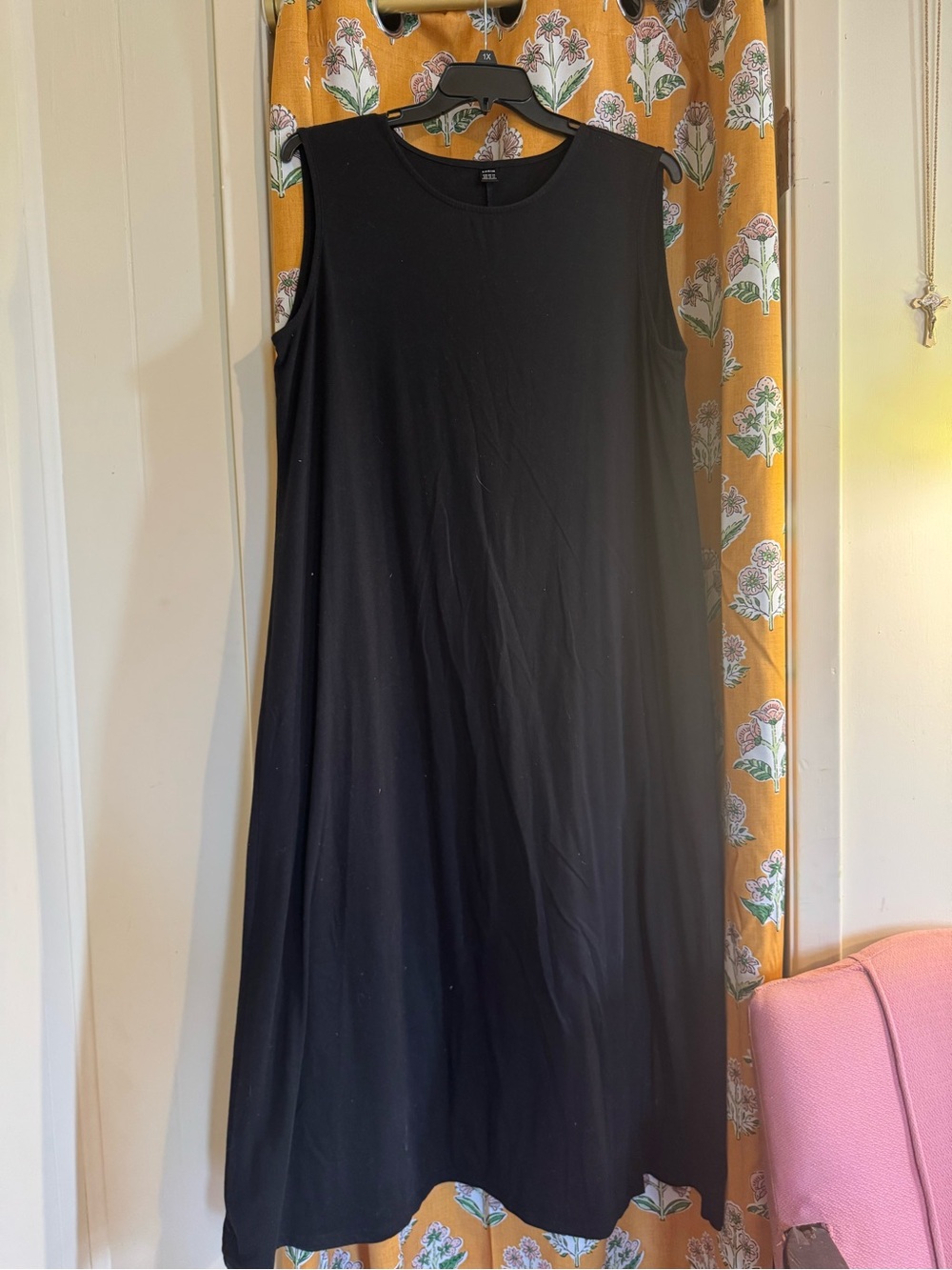 SHEIN Black Sleeveless Maxi Dress